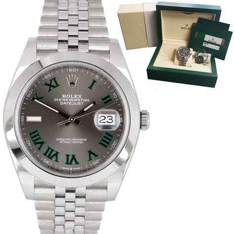 rolex datejust 41 wimbledon 2019